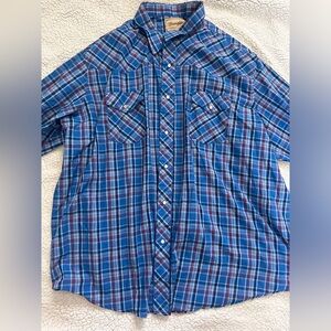 Vintage Wrangler Pearl Snap